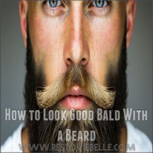 How to Look Good Bald With a Beard