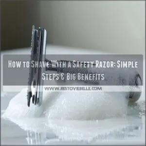 how to shave with a safety razor