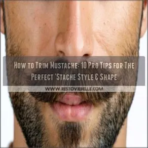 how to trim mustache