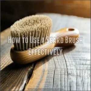 How to Use a Beard Brush Effectively