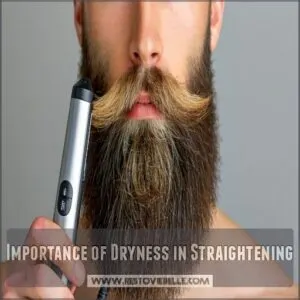 Importance of Dryness in Straightening