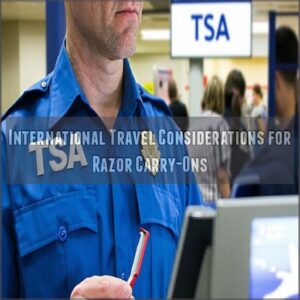 International Travel Considerations for Razor Carry-Ons