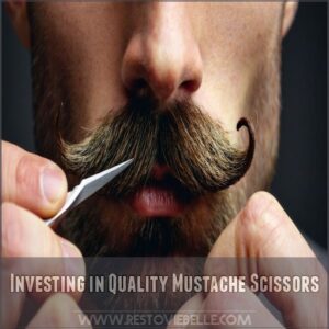 Investing in Quality Mustache Scissors