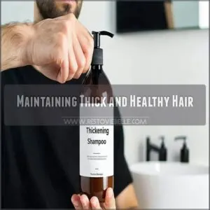 Maintaining Thick and Healthy Hair