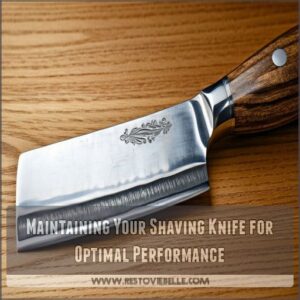 Maintaining Your Shaving Knife for Optimal Performance