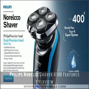 Philips Norelco Shaver 4100 Features Overview