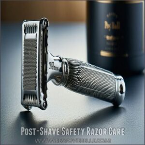 Post-Shave Safety Razor Care