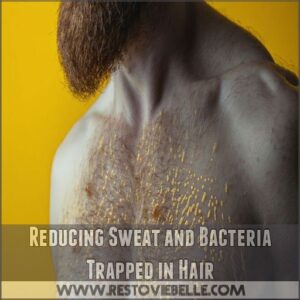 Reducing Sweat and Bacteria Trapped in Hair