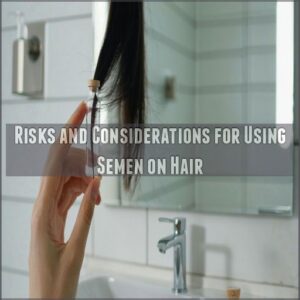 Risks and Considerations for Using Semen on Hair