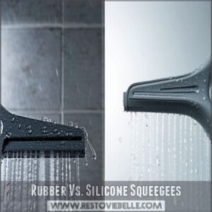 Rubber Vs. Silicone Squeegees