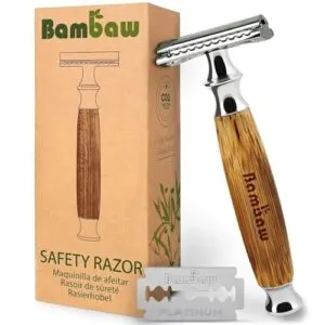 Safety Razor Silver | Bamboo