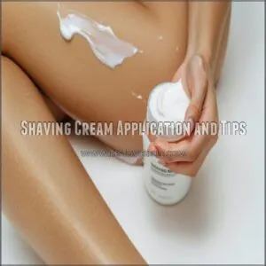 Shaving Cream Application and Tips