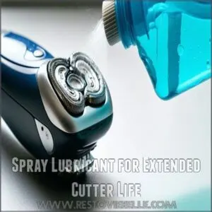 Spray Lubricant for Extended Cutter Life