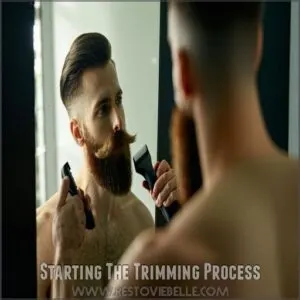 Starting The Trimming Process