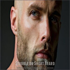 Stubble or Short Beard