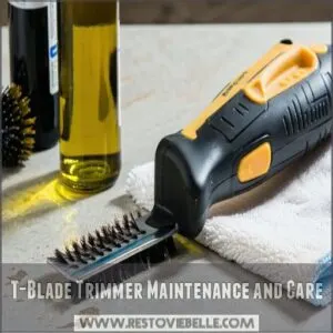 T-Blade Trimmer Maintenance and Care