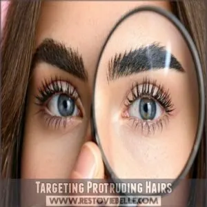 Targeting Protruding Hairs