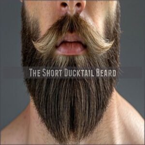 The Short Ducktail Beard