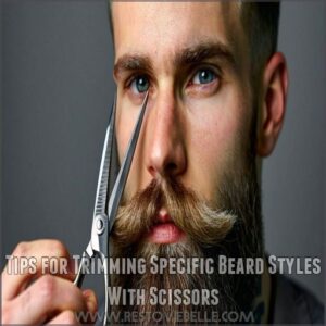 Tips for Trimming Specific Beard Styles With Scissors