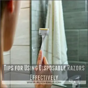 Tips for Using Disposable Razors Effectively