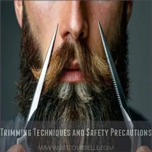 Trimming Techniques and Safety Precautions