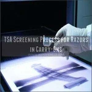 TSA Screening Process for Razors in Carry-Ons