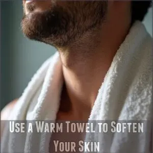 Use a Warm Towel to Soften Your Skin