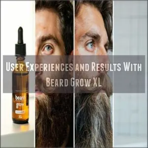 User Experiences and Results With Beard Grow XL