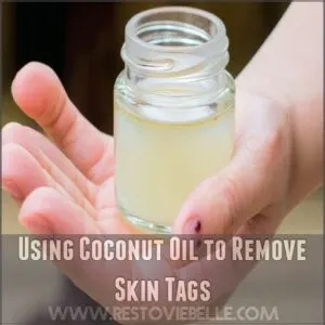 Using Coconut Oil to Remove Skin Tags