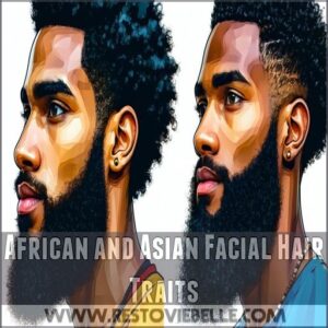 African and Asian Facial Hair Traits