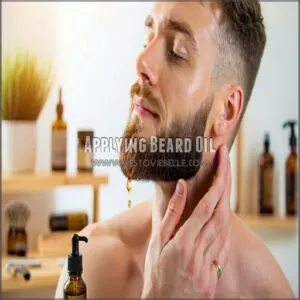 Applying Beard Oil