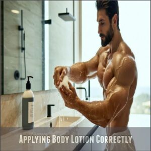 Applying Body Lotion Correctly