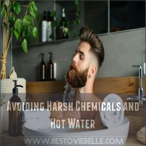 Avoiding Harsh Chemicals and Hot Water