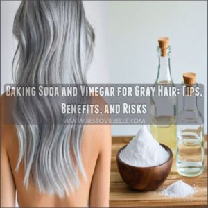 baking soda and vinegar for gray hair