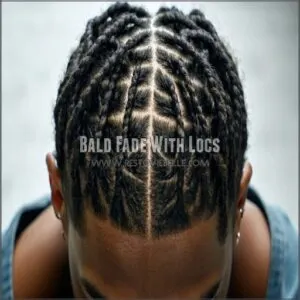 Bald Fade With Locs