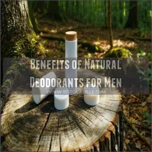 Benefits of Natural Deodorants for Men