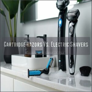 Cartridge Razors Vs. Electric Shavers