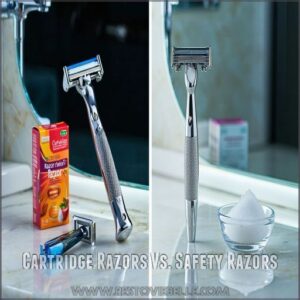 Cartridge Razors Vs. Safety Razors