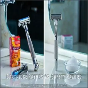 Cartridge Razors Vs. Safety Razors