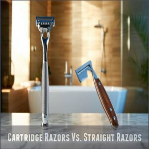 Cartridge Razors Vs. Straight Razors