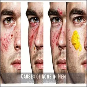 Causes of Acne in Men