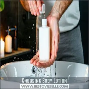 Choosing Body Lotion