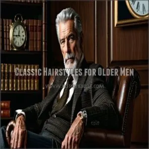 Classic Hairstyles for Older Men