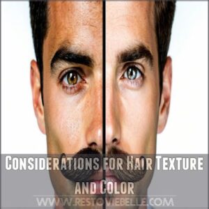 Considerations for Hair Texture and Color