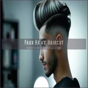 Faux Hawk Haircut