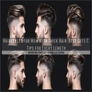 hairstyles for men with thick hair