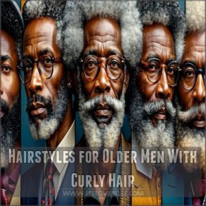 Hairstyles for Older Men With Curly Hair