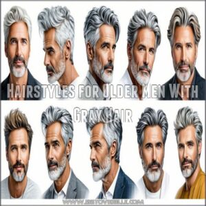 Hairstyles for Older Men With Gray Hair