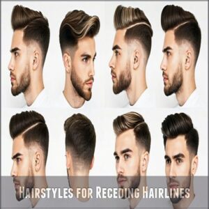 Hairstyles for Receding Hairlines