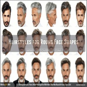 Hairstyles for Round Face Shapes